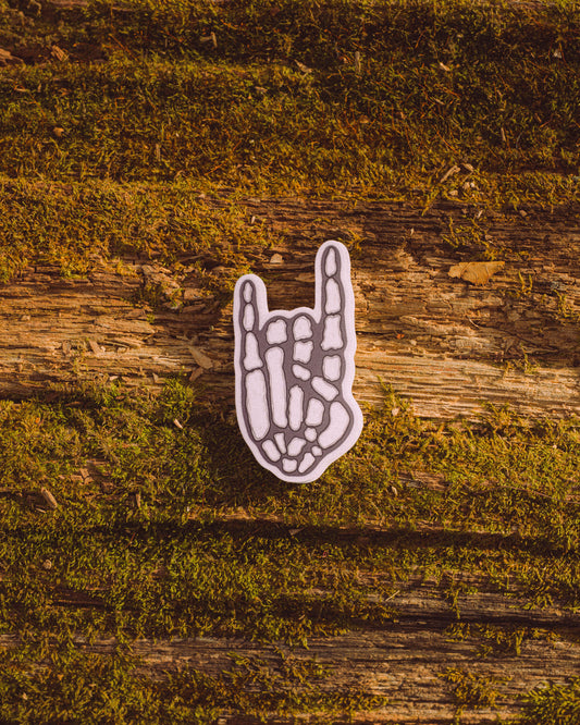 Sticker - Rock On Skeleton Hand
