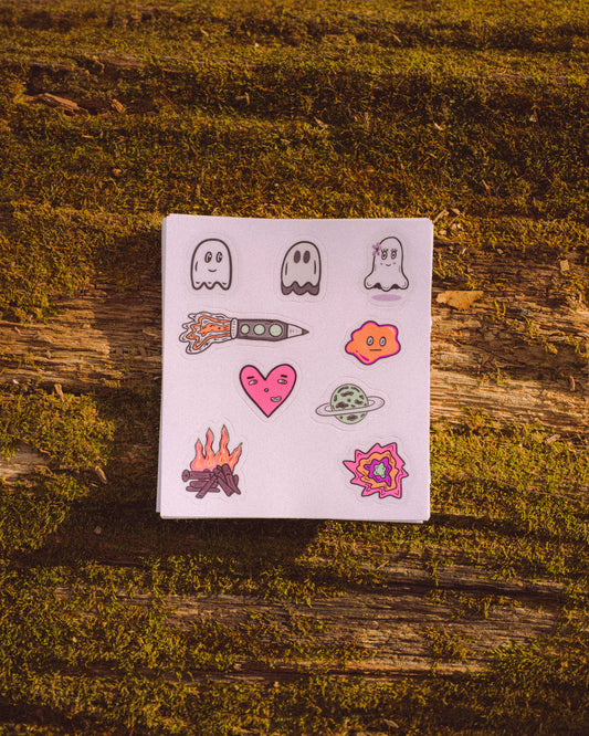 Sticker Sheet - Misfits